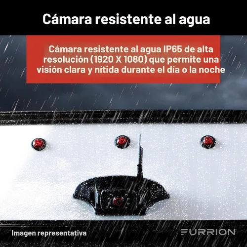 Miniatura 6 de Furrion Vision S+ Sistema de observación RV con monitor de 7 pulgadas, Sharkfin, visión nocturna infrarroja, transmisión en vivo, amplio ángulo