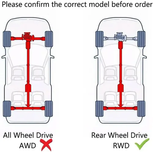 Miniatura 9 de Alfombrillas para el Suelo del Automóvil de Repuesto para Dodge Charger RWD/Chrysler 300 RWD 2011-2023 (NO para AWD) Revestimientos de Protección