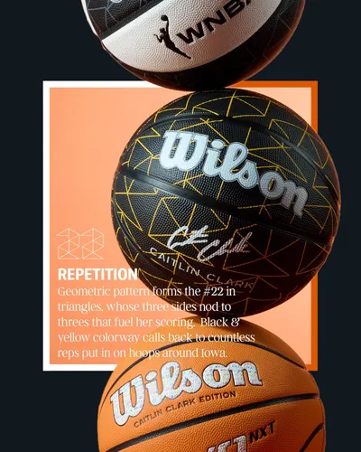 Miniatura 3 de WILSON Balones de baloncesto de repetición de Caitlin Clark