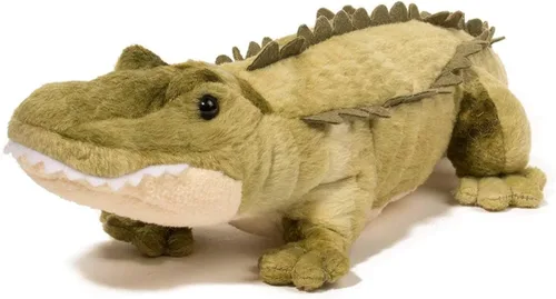 Miniatura 6 de Douglas Stream Line - Peluche de cocodrilo, 15 pulgadas de largo