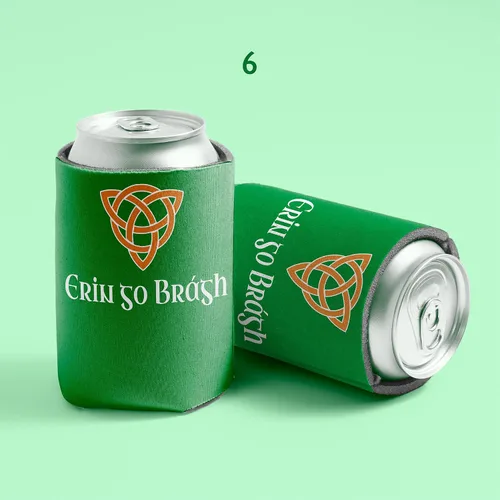 Miniatura 8 de VictoryStore Enfriadores de latas y bebidas, enfriadores de latas del día de San Patricio, enfriadores de latas irlandeses, frases irlandesas, juego