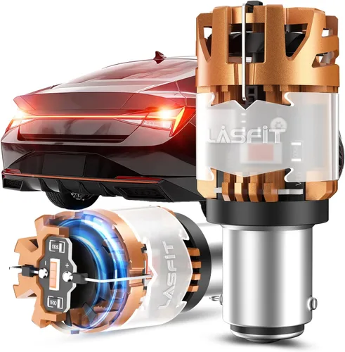 Miniatura 10 de LASFIT PWY24W Bombillas LED de señal de giro PW24W Resistencia integrada Canbus sin errores, extremadamente brillante, intermitente ámbar/amarillo