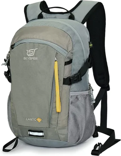 SKYSPER Mochila pequeña para senderismo, 20L, mochila ligera de viaje para senderismo y día a día para mujeres y hombres Lantc20-celadongreen