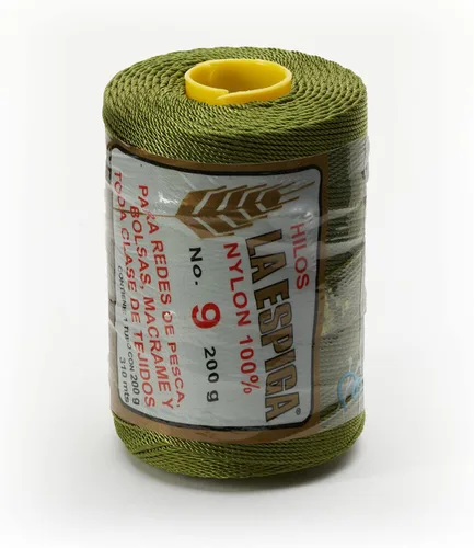 Miniatura 40 de N° 9 - 100% Cordón de Hilo de Nylon Omega para Tejer y Crochet - 01 Blanco