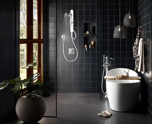 Miniatura 3 de Moen N214R0CH - Regadera de ducha de hidromasaje, cromado/blanco