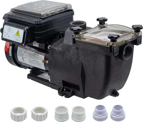 Miniatura 4 de Rx Clear Bomba de piscina enterrada de velocidad variable de 1.65 THP Eficiencia energética, doble voltaje 115/230 V Motor TEFC silencioso de 4
