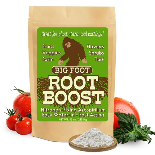Miniatura 14 de Big Foot Polvo soluble en agua probiótico para plantas establecidas y trasplantes – Cultiva el tamaño de la raíz, aumenta el nitrógeno, cultiva