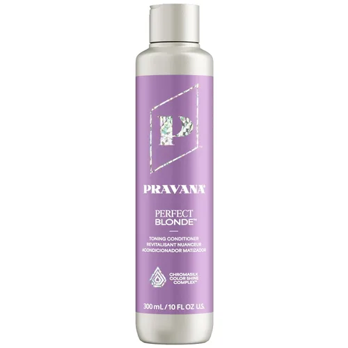 Miniatura 12 de PRAVANA The Perfect Blonde Purple Toning Conditioner Neutralizes Brassy, Yellow Tones For Color Treated Hair Chromasilk Enhances Shine &