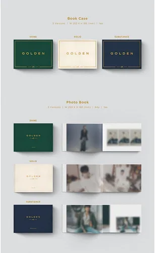 Miniatura 3 de BTS JUNGKOOK GOLDEN 1er álbum en solitario (SHINE)