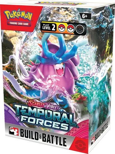 Pokémon TCG: Escarlata y Violeta: Fuerzas Temporales: Caja de Construcción y Batalla