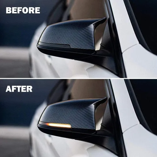 Miniatura 5 de Luces LED dinámicas secuenciales de giro para BMW F30 F32 F36 F22 X1 i3 BMW 1/2/3/4 Series ahumado secuencial marcador lateral intermitente lámpara