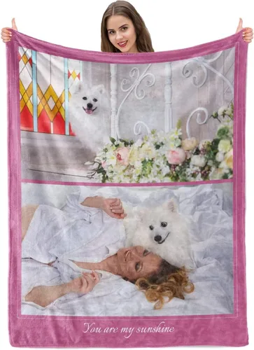 Miniatura 66 de Manta personalizada con imagen, mantas personalizadas para adultos y niños, manta de fotos personalizable, mantas personalizadas como regalo para 5