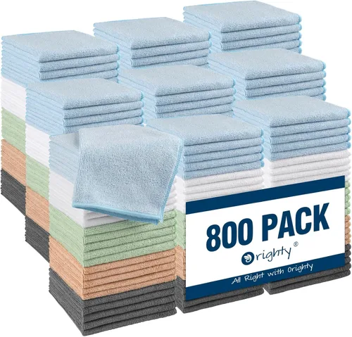 Miniatura 9 de Orighty Paquete de 5 toallas faciales de microfibra, altamente absorbentes y suaves al tacto, toallas de mano para baño, hotel, spa y gimnasio, 11.5