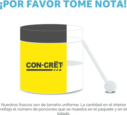 Miniatura 6 de CON-CRET Creatina HCl en polvo Apoyo de energía muscular, cognitiva y celular Sin hinchazón ni calambres Fabricado en Estados Unidos