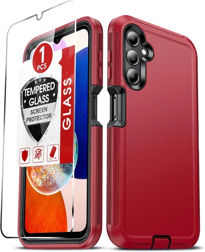 Miniatura 23 de LeYi Funda compatible con Samsumg Galaxy A05 4G: Galaxy A05 4G con resistente a los golpes, 3 en 1 de cuerpo completo, protección resistente