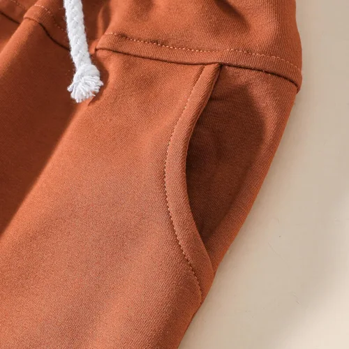 Miniatura 5 de Hoanselay Conjunto de sudadera de manga larga con capucha y pantalones de otoño e invierno para bebé niño