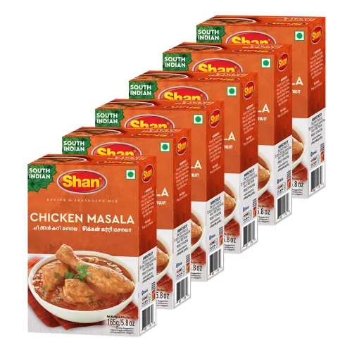Miniatura 123 de Shan Korma Recipe and Seasoning Mix 1.76 oz (50g) - Spice Powder for Traditional Meat in Yogurt Sauce - Suitable for Vegetarians - Airtight Bag in a