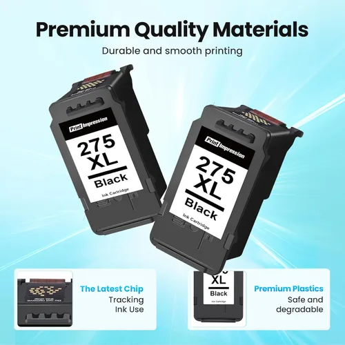 Miniatura 4 de Cartucho de tinta negro PG-275XL de alto rendimiento compatible con Canon PG-275 Cartucho de tinta negro de alto rendimiento PG-275XL PG-275 XL