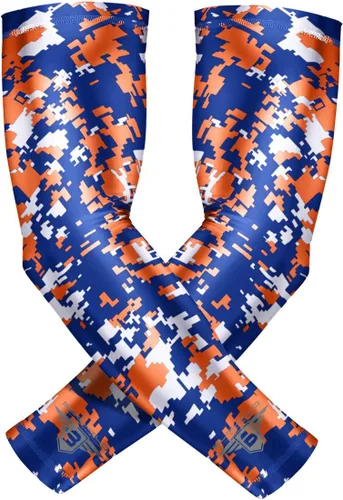 Miniatura 25 de Bucwild Sports Baseball Arm Sleeve - Youth & Adult 1 Pair - Football Basketball Cycling Tennis Bandera de EE.UU