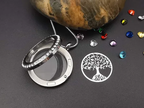 Miniatura 4 de Árbol genealógico de la vida Medallón flotante