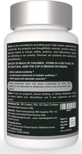 Miniatura 3 de Cápsulas de extracto de quercetina sin OMG, sin gluten, vegetariano apoya la energía general de la fuerza de la salud (120 cápsulas)
