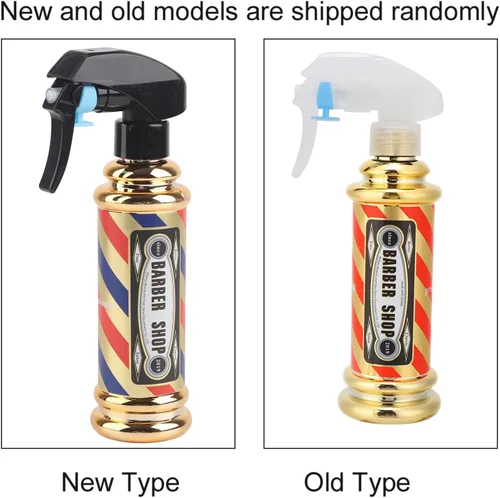 Miniatura 8 de Dioche Botella de spray de agua de peluquería, botella de spray de peluquería Salon Barbería Hair Styling Water Spray Kettle 5.1 fl oz (dorado)