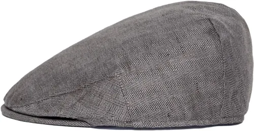 Miniatura 2 de Sombrero de verano transpirable para hombre de lino con hiedra plana