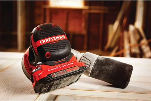 Miniatura 14 de CRAFTSMAN Lijadora orbital V20, inalámbrica, 12.000 OPM, solo herramienta desnuda (CMCW220B)