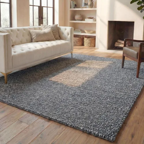 Miniatura 18 de SAFAVIEH Natura Collection - Alfombra decorativa, 2 x 3 pies, color beige, mezcla de lana hecha a mano, diseño texturizado, ideal para pasillo