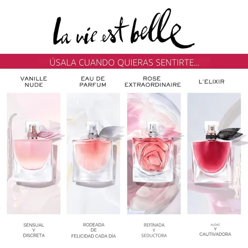 Miniatura 9 de Lancôme La Vie Est Belle La Vie Vanille Nude Eau de Parfum - Long Lasting Fragrance with Notes of Solar Jasmine, Glazed Bourbon Vanilla, White Musk