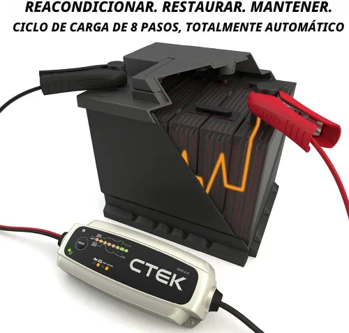 Miniatura 5 de CTEK 40-658 NXT 5 Cargador de batería y mantenedor completamente automático de 4.3 amperios 12V