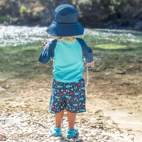 Miniatura 9 de green sprouts Sombrero de pescador transpirable para bebé niña