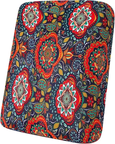 Miniatura 46 de hyha Fundas de cojín estampadas para sofá al aire libre, fundas florales lavables para muebles de patio, exteriores, funda de repuesto para asiento