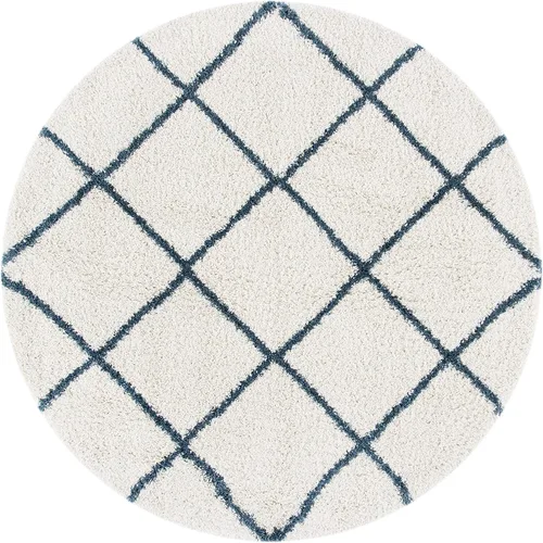 Miniatura 41 de SAFAVIEH Hudson Shag Collection - Alfombra decorativa de 2 x 3 pies, color beige y marfil, diseño moderno de enrejado, no desprende pelusa