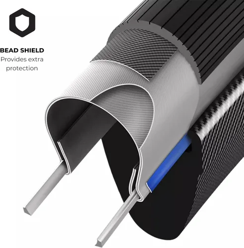 Miniatura 7 de Vittoria Corsa Pro Tubeless-Ready Road Bike Tire – Graphene + Silica Compound, High-Performance Racing Tire