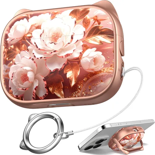 Miniatura 15 de Funda para Estuche de Airpods Pro de 2ª/1ª Generación, Compatible con Estuche de Airpods Pro de 2ª Gen Puerto de Carga USB C, Funda Suave