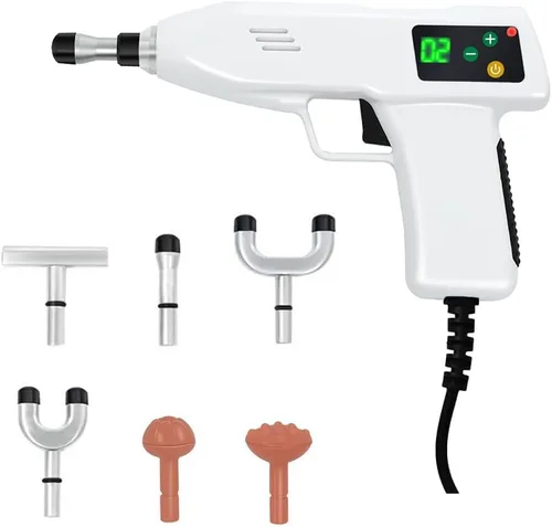 Masajeador quiropráctico eléctrico 400N, masaje de corrección de columna vertebral de 4 niveles, 10 cabezales multifunción, para ajustar la