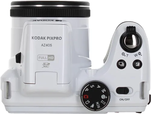 Miniatura 6 de Kodak Pixpro AZ405 Cámara digital (AZ405WH) El paquete incluye: tarjeta de memoria de 64 GB, baterías recargables, funda, correa para el cuello