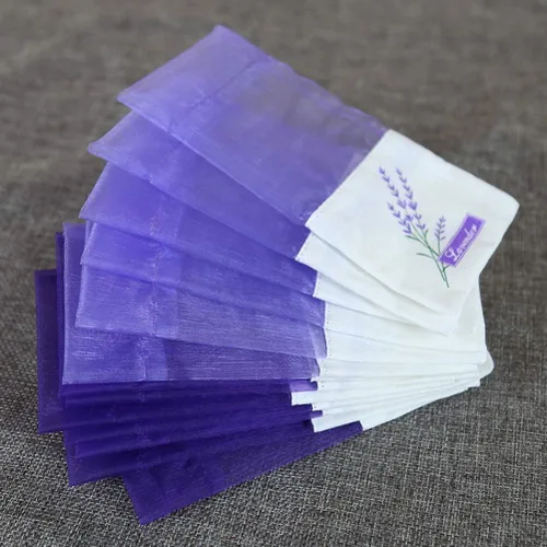 Miniatura 5 de Bolsas de bolsitas de lavanda: bolsa vacía de bolsitas de fragancia de lavanda bolsa de bolsita bolso púrpura profundo 30 piezas