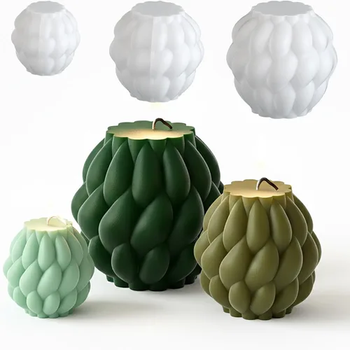 Miniatura 9 de Paquete de 2 moldes de resina para llavero de dragón, 9 cavidades cada una, múltiples estilos, colgante, moldes de silicona de fundición de resina