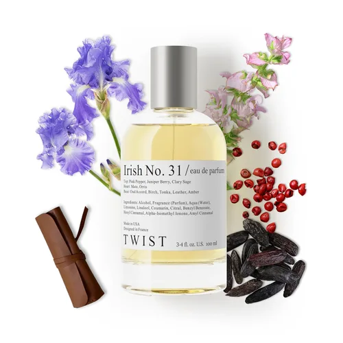 Miniatura 50 de Twist Wood No. 28 - Eau De Parfum Inspirado en T. Ford Oud Wood, Perfume de Larga Duración para Hombres y Mujeres, Sin Parabenos, Vegano