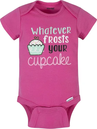 Miniatura 2 de Onesies Brand baby-girls 8-pack Short Sleeve Mix & Match Bodysuits