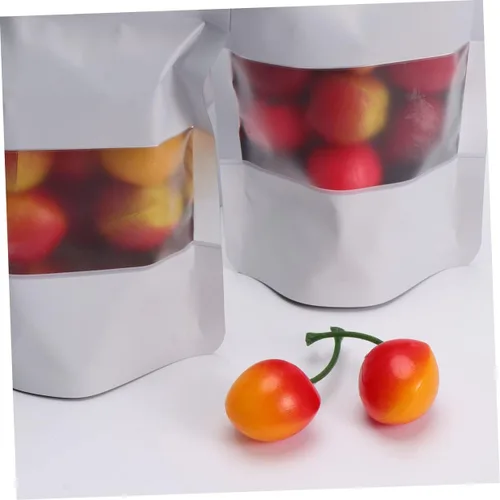 Miniatura 4 de minkissy Almacenamiento reutilizable para alimentos, 100 piezas de aluminio resellable y sellable, perfecto para embalaje, almacenamiento