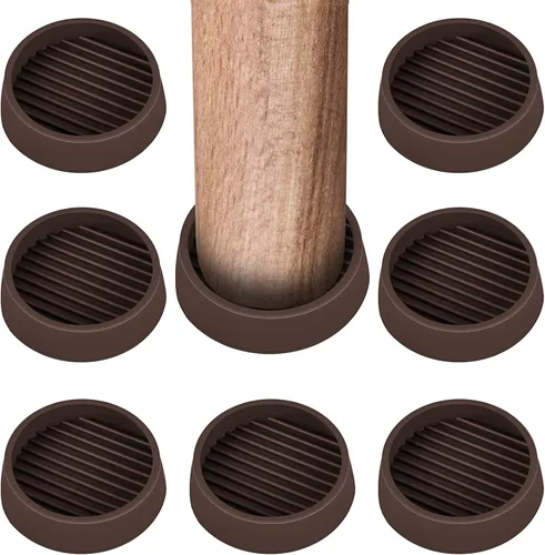 Miniatura 9 de 2 x 2 tazas de goma para muebles, almohadillas redondas antideslizantes para muebles, tazas antideslizantes para muebles, agarre antideslizante