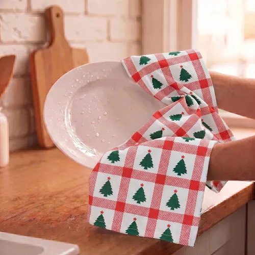 Miniatura 484 de Urban Villa Toallas de cocina 100% algodón para cocina (juego de 6) 20"x30" toallas de cocina altamente absorbentes, juego de ropa de cocina