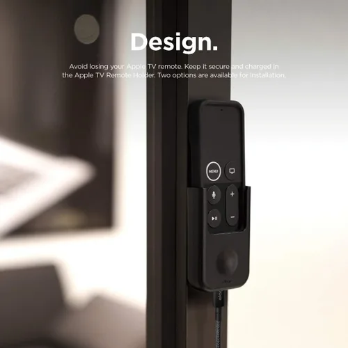 Miniatura 2 de elago Soporte universal para control remoto compatible con el control remoto de Apple TV y todos los demás controles remotos, opciones de montaje