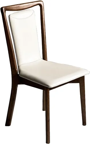 Miniatura 9 de Sillas de comedor tapizadas de madera maciza, sillas de comedor con marco de madera de fresno, silla de sala de estar para comedor, estudio, sala