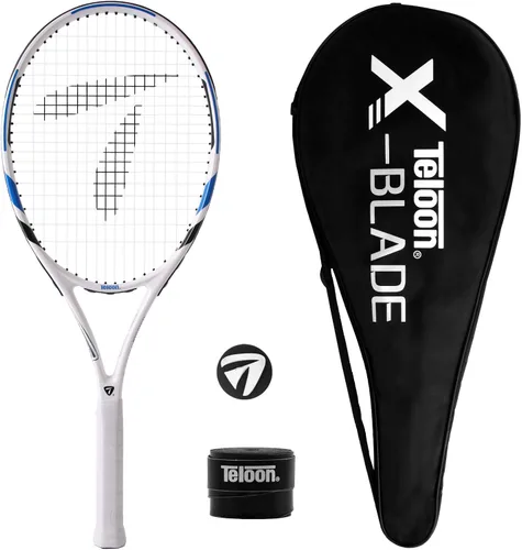 Miniatura 14 de Teloon Raquetas de tenis recreativas para adultos - Raqueta de tenis de 27 pulgadas para hombres y mujeres, estudiantes universitarios, raqueta