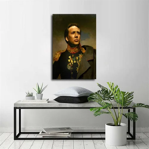 Miniatura 6 de MMIXIANG Nicolas - Póster de jaula decorativa, lienzo para pared, para sala de estar, dormitorio, 08 x 12 pulgadas