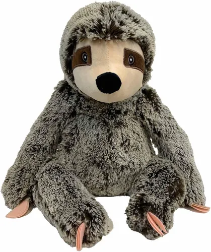 Miniatura 8 de Juguete para perro perezoso con chirriador, juguete mediano para perros pequeños, juguete de felpa para perros, multicolor, 6 pulgadas, con licencia